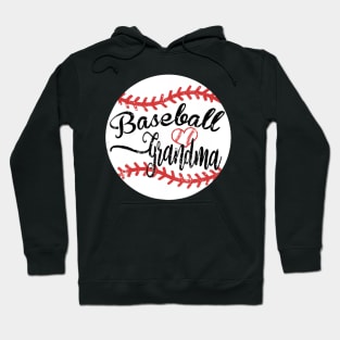 Proud Baseball Grandma Hoodie